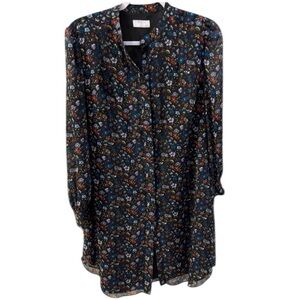 Untuckit size 4 Button down long sleeve dress